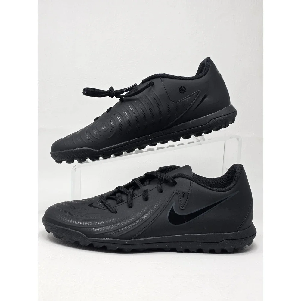 Nike Phantom GX 2 Club TF Black Turf Soccer Shoes FJ2587-002 Mens Size 6 NEW